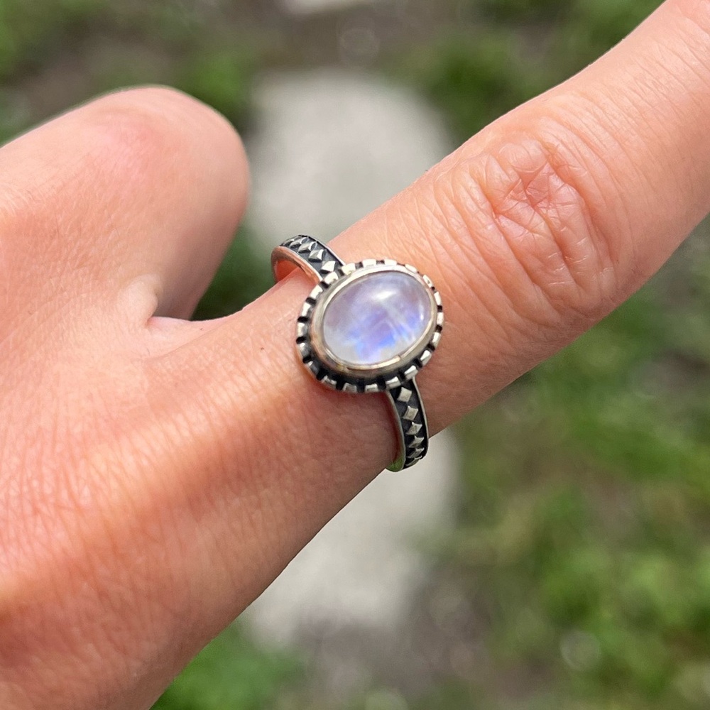 Moonstone ring